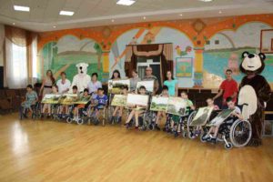 Праздник в Детском доме детей инвалидов 1 - 4