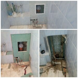 Ремонтные и отделочные работы туалетной комнаты